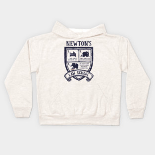 Newton's Law School Kids Hoodie