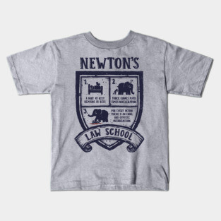 Newton's Law School Kids T-Shirt