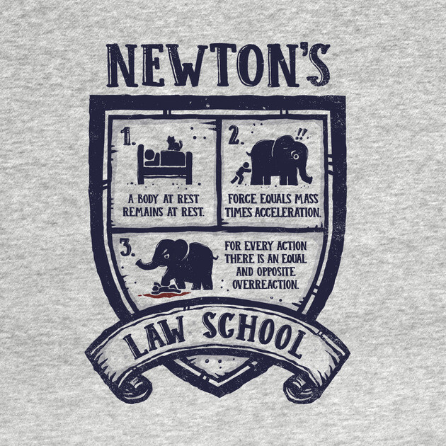 Newton's Law School by kg07_shirts