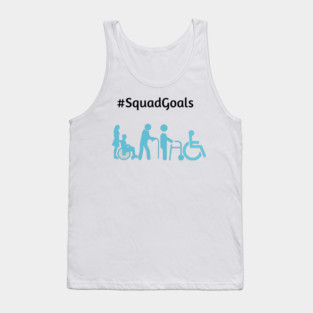 Disability Squad Goals Tank Top