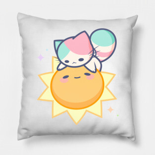 Sunshine Cat Pillow