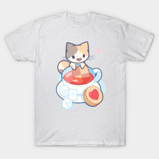 Tea Time Cat T-Shirt
