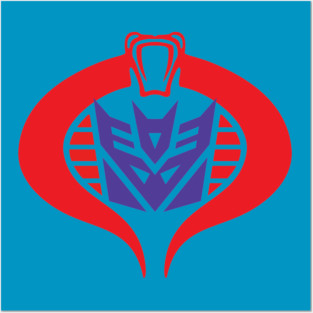 Cobra Decepticon Posters and Art