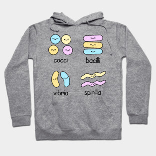 Kawaii Bacteria Classification Hoodie