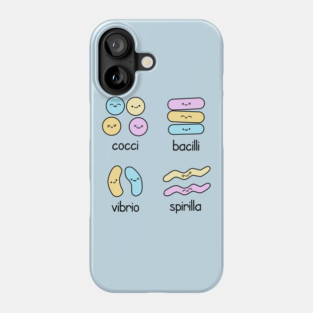 Kawaii Bacteria Classification Phone Case