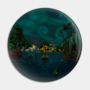 Approaching Plunder Island Pin