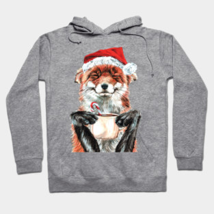 Morning Fox Christmas Hoodie