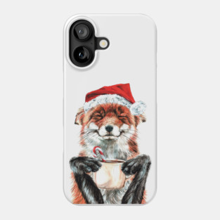 Morning Fox Christmas Phone Case