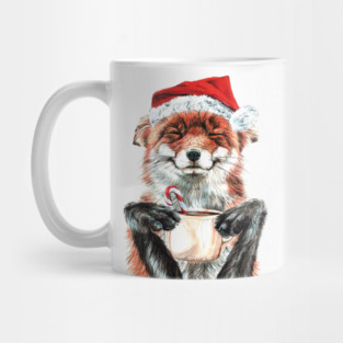 Morning Fox Christmas Mug