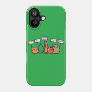 I hate vegans Phone Case
