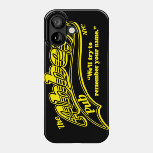 Abbey Pub NYC - "Cheers" style design. Phone Case