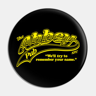 Abbey Pub NYC - "Cheers" style design. Pin