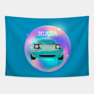 Miata wave Tapestry