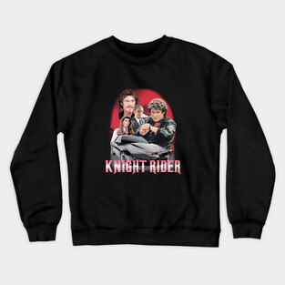KITT and Michael Knight Crewneck Sweatshirt