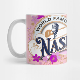 Nashville Vintage (Pink) Mug