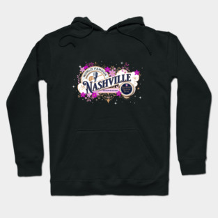 Nashville Vintage (Pink) Hoodie