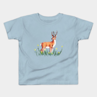 White tailed Deer Kids T-Shirt