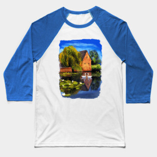 Waterlilies Baseball T-Shirt