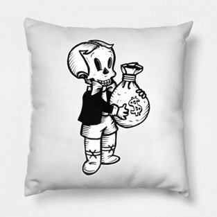 Expensive Skullery for TPInktober 2018 #tpinktober Pillow