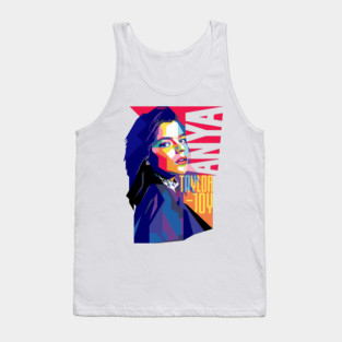 Anya Taylor-Joy Pop Art Tank Top