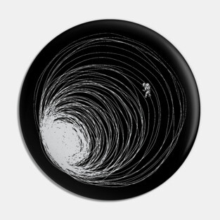 Black Hole Astronaut Lost in Space by Tobe Fonseca Pin