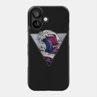 Bisexual LGBT Wave Phone Case