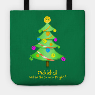 Pickleball Makes the Season Bright Tote