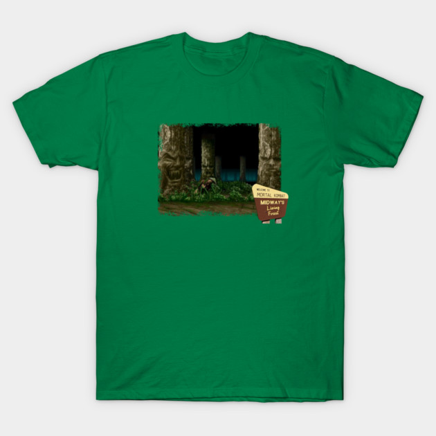 Midway's Living Forest T-Shirt by arcadeheroes