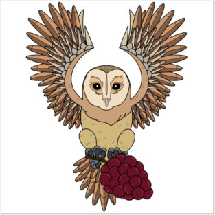 The Vegan Owl Posters and Art