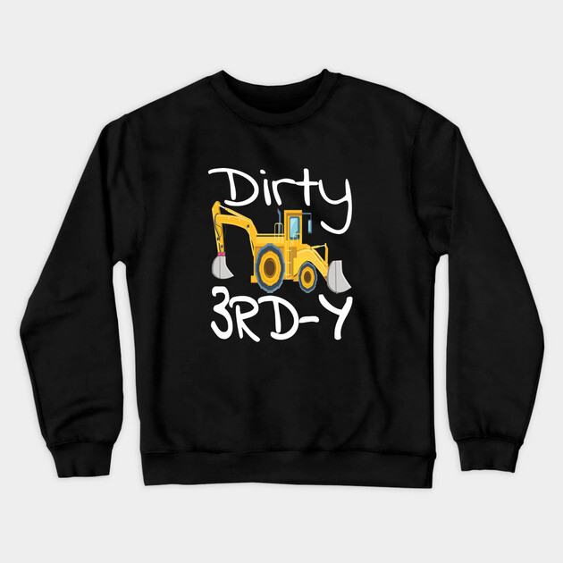dirty 3rd y Crewneck Sweatshirt by OUTFITPAW