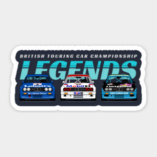 Legendary cars BTCC Sticker