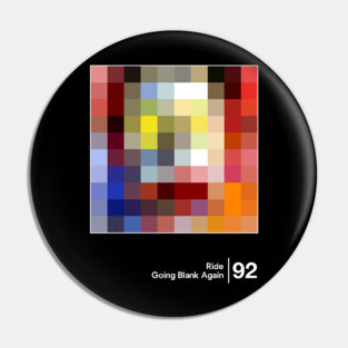 Ride / Minimalist Style Artwork Pin