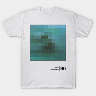 Ride - Nowhere / Minimalist Style Artwork T-Shirt