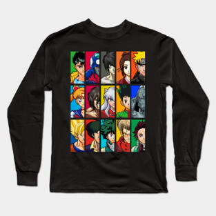 Anime vs Anime (Version 1) Long Sleeve T-Shirt