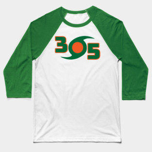 305 Hurricane Baseball T-Shirt