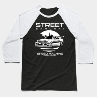 street samurai racer Baseball T-Shirt