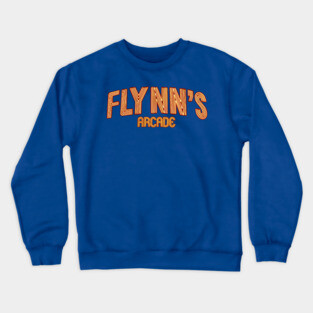 Front and Back Flynn's Arcade - Lightcycles Crewneck Sweatshirt
