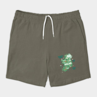 Ireland Illustrated Map Shorts