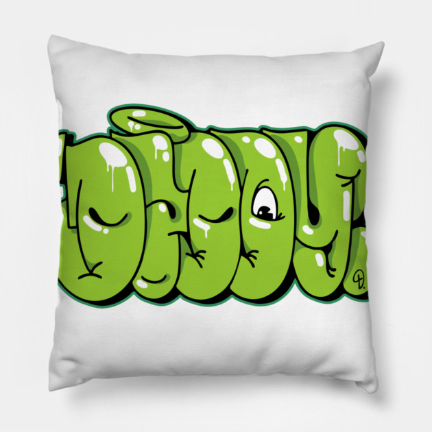 Daddy Graffiti Pillow by DOSER