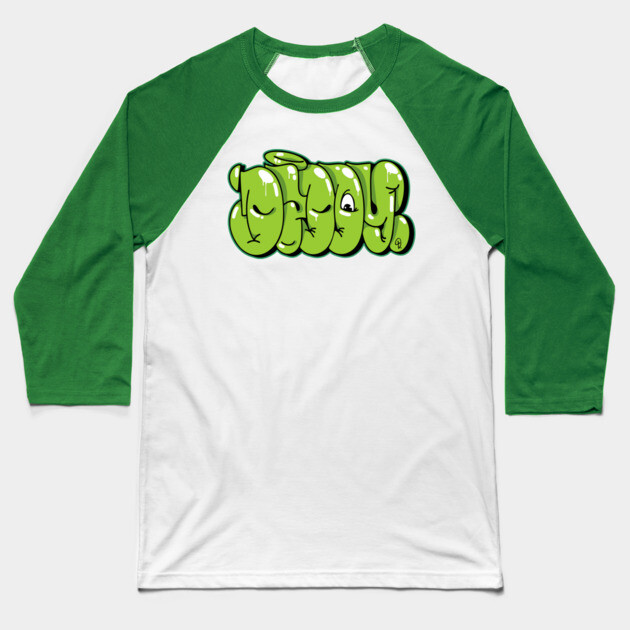 Daddy Graffiti Baseball T-Shirt by DOSER