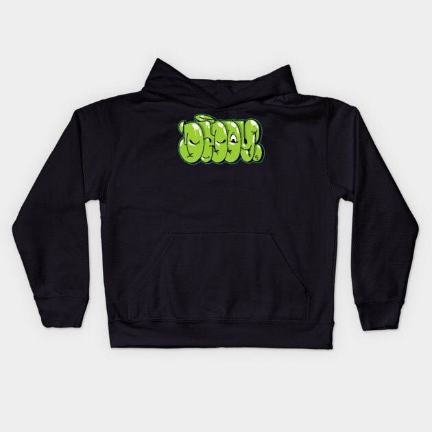 Daddy Graffiti Kids Hoodie by DOSER