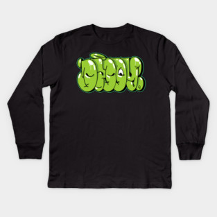Daddy Graffiti Kids Long Sleeve T-Shirt