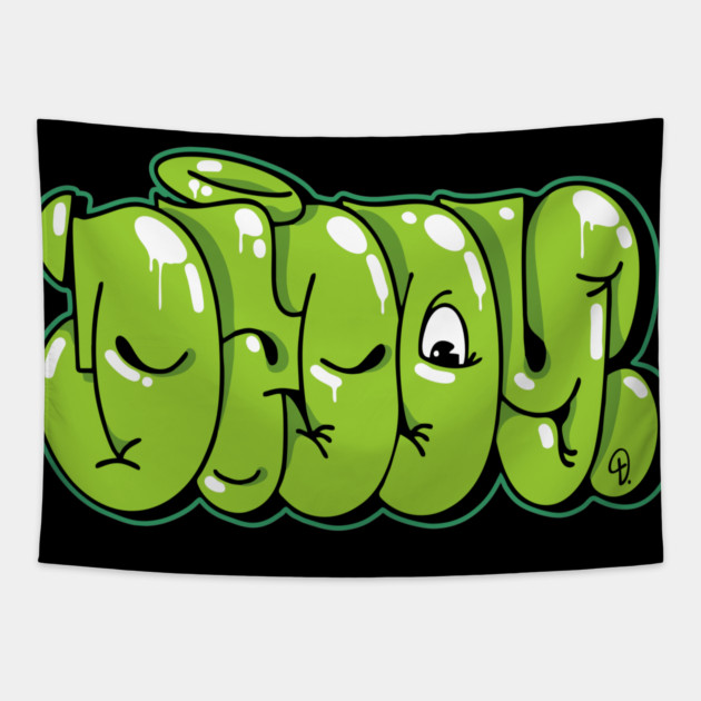 Daddy Graffiti Tapestry by DOSER