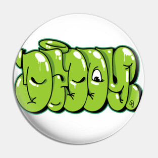 Daddy Graffiti Pin