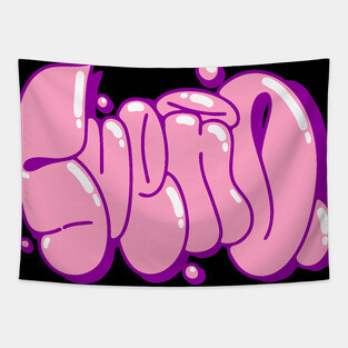 Sueño Graffiti Tapestry