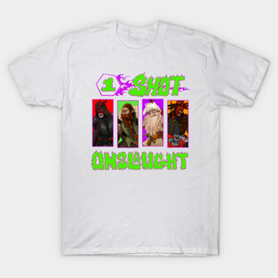 One-shot Onslaught Retro Logo T-Shirt
