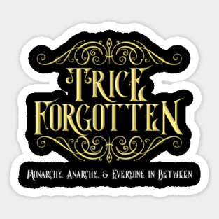 Trice Forgotten Logo T-shirt Sticker