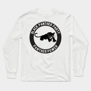 The Black Panther Party, Black History, Black Lives Long Sleeve T-Shirt