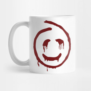 Sinister Smiley, Red John Fictional Serial Killer On The Mentalist TV Crime Drama Mug