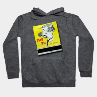 "Draw Me" Advert Matchbook Hoodie